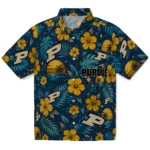Purdue Boilermakers Hawaiian Shirt - Custom Gold Blue 1 Purdue Boilermakers Hawaiian Shirt – Custom Gold Blue