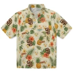 San Diego Padres Hawaiian Shirt – Customized Cream