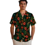 San Diego Padres Hawaiian Shirt – Personalized Dark Green