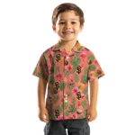 San Francisco Giants Hawaiian Shirt – Customized Coral Pink