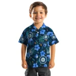 Seattle Mariners Hawaiian Shirt – Customized Navy Blue