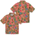 Seattle Mariners Hawaiian Shirt – Personalized Coral Pink