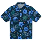 Tampa Bay Rays Hawaiian Shirt - Custom Navy Blue 1 Tampa Bay Rays Hawaiian Shirt – Custom Navy Blue