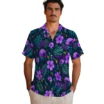 TCU Horned Frogs Hawaiian Shirt – Customized Purple Blue