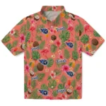 Tennessee Titans Hawaiian Shirt - Personalized Coral Pink 1 Tennessee Titans Hawaiian Shirt – Personalized Coral Pink