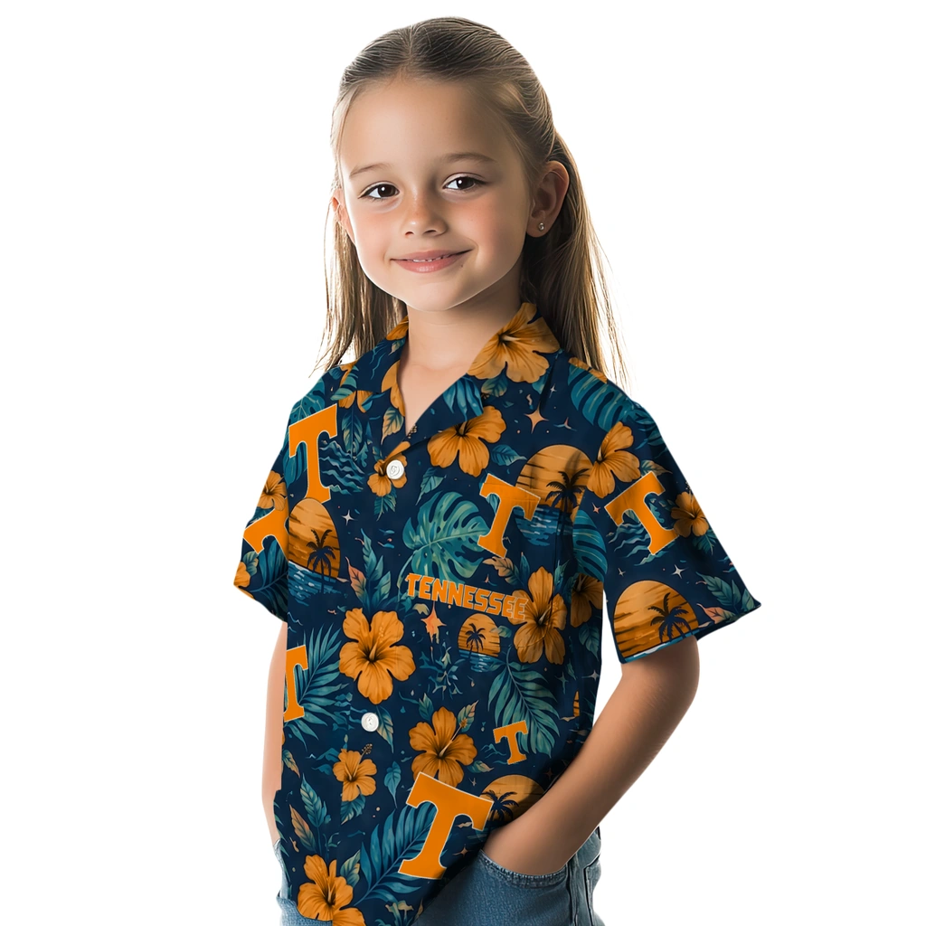 Tennessee Volunteers Hawaiian Shirt - Personalized Orange Blue Tennessee Volunteers Hawaiian Shirt - Personalized Orange Blue