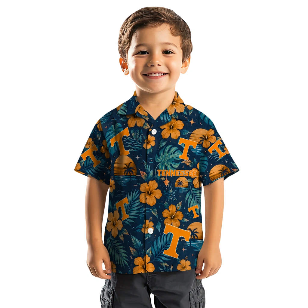 Tennessee Volunteers Hawaiian Shirt - Personalized Orange Blue Tennessee Volunteers Hawaiian Shirt - Personalized Orange Blue