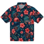 Texas A&M Aggies Hawaiian Shirt - Custom Maroon Blue 1 Texas A&M Aggies Hawaiian Shirt – Custom Maroon Blue