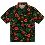 Texas Longhorns Hawaiian Shirt – Personalized Dark Green