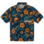 Texas Longhorns Hawaiian Shirt – Personalized Orange Blue