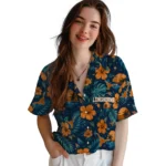 Texas Longhorns Hawaiian Shirt – Personalized Orange Blue