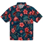Texas Tech Red Raiders Hawaiian Shirt - Customized Red Blue 1 Texas Tech Red Raiders Hawaiian Shirt – Customized Red Blue