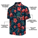 Texas Tech Red Raiders Hawaiian Shirt – Customized Red Blue
