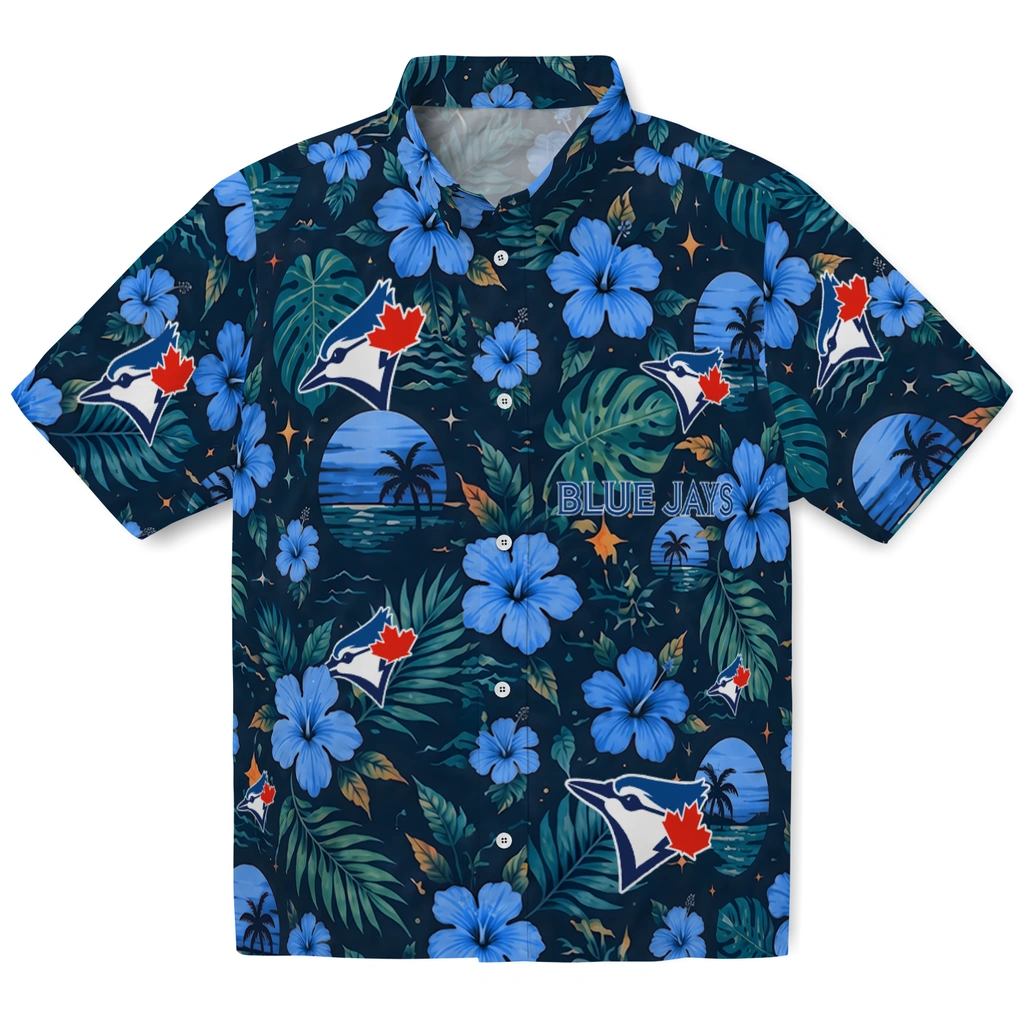 Toronto Blue Jays Hawaiian Shirt - Personalized Blue