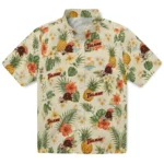 Tulane Green Wave Hawaiian Shirt - Custom Cream 1 Tulane Green Wave Hawaiian Shirt – Custom Cream