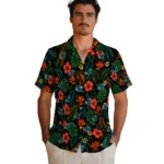 Tulane Green Wave Hawaiian Shirt – Customized Dark Green