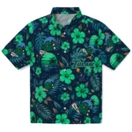 Tulane Green Wave Hawaiian Shirt – Customized Green Blue