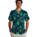 Tulane Green Wave Hawaiian Shirt – Customized Green Blue