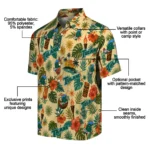 Tulane Green Wave Hawaiian Shirt – Personalized Cream