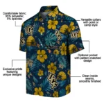 UCF Knights Hawaiian Shirt – Custom Gold Blue