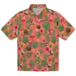 Virginia Cavaliers Hawaiian Shirt - Custom Coral Pink 1 Virginia Cavaliers Hawaiian Shirt – Custom Coral Pink