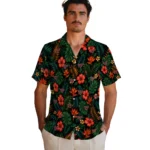 Virginia Tech Hokies Hawaiian Shirt – Customized Dark Green