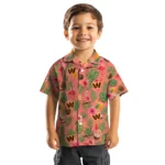 Washington Commanders Hawaiian Shirt – Custom Coral Pink