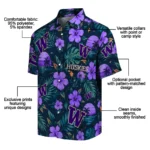 Washington Huskies Hawaiian Shirt – Personalized Purple Blue