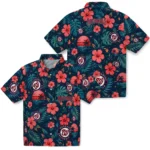 Washington Nationals Hawaiian Shirt – Custom Red Blue