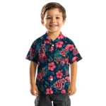 Washington State Cougars Hawaiian Shirt – Custom Crimson Blue