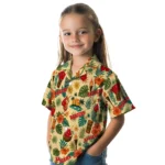 Wisconsin Badgers Hawaiian Shirt – Personalized Cream